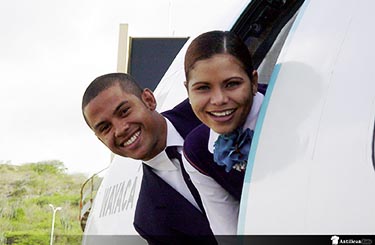 ALM Antillean Airlines - ALM Crew Members