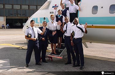 ALM Antillean Airlines - ALM Crew Members