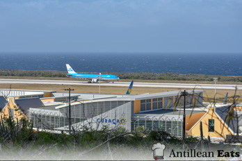 KLM Airbus A330 - taxiing at Curacao Airport