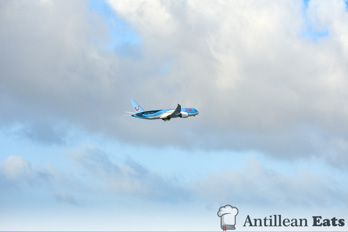 TUI Airlines - 787 climbing to cruising altitude