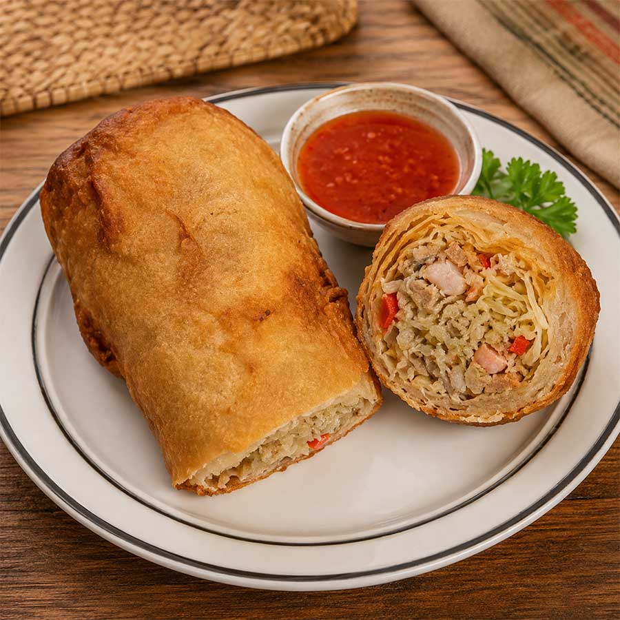 Curacao Chicken Chinese Rolls / Lumpia di Galinja