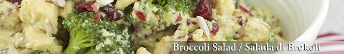 Broccoli Salad / Salada di Brokoli